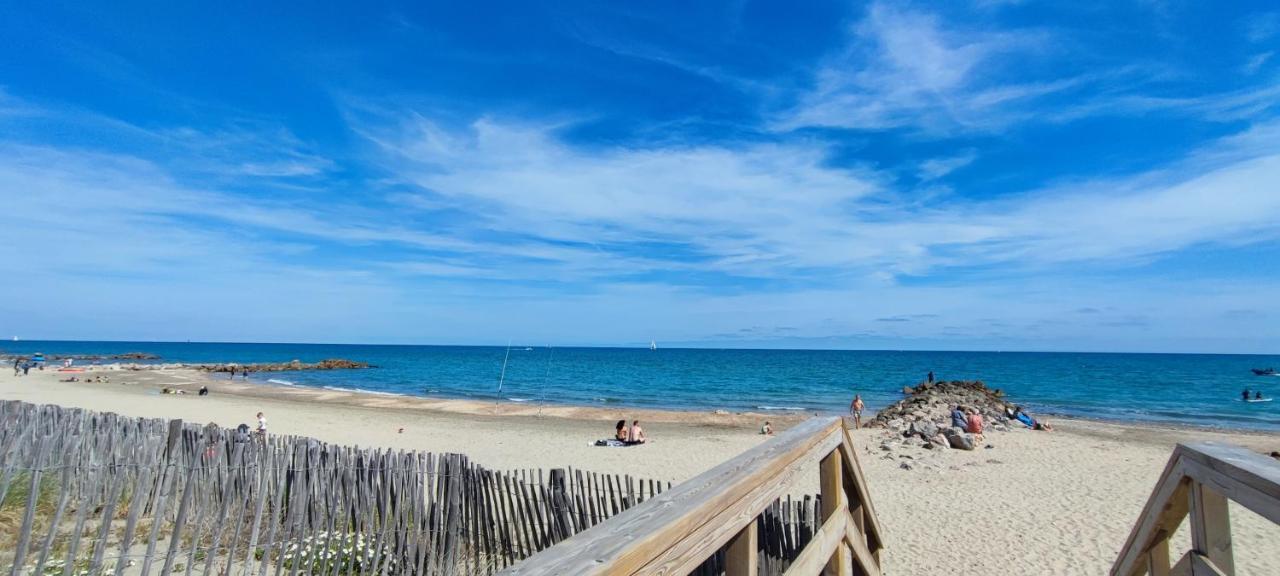 La Perle Bleue, 100 M De La Plage, Parking, Wifi Frontignan Buitenkant foto