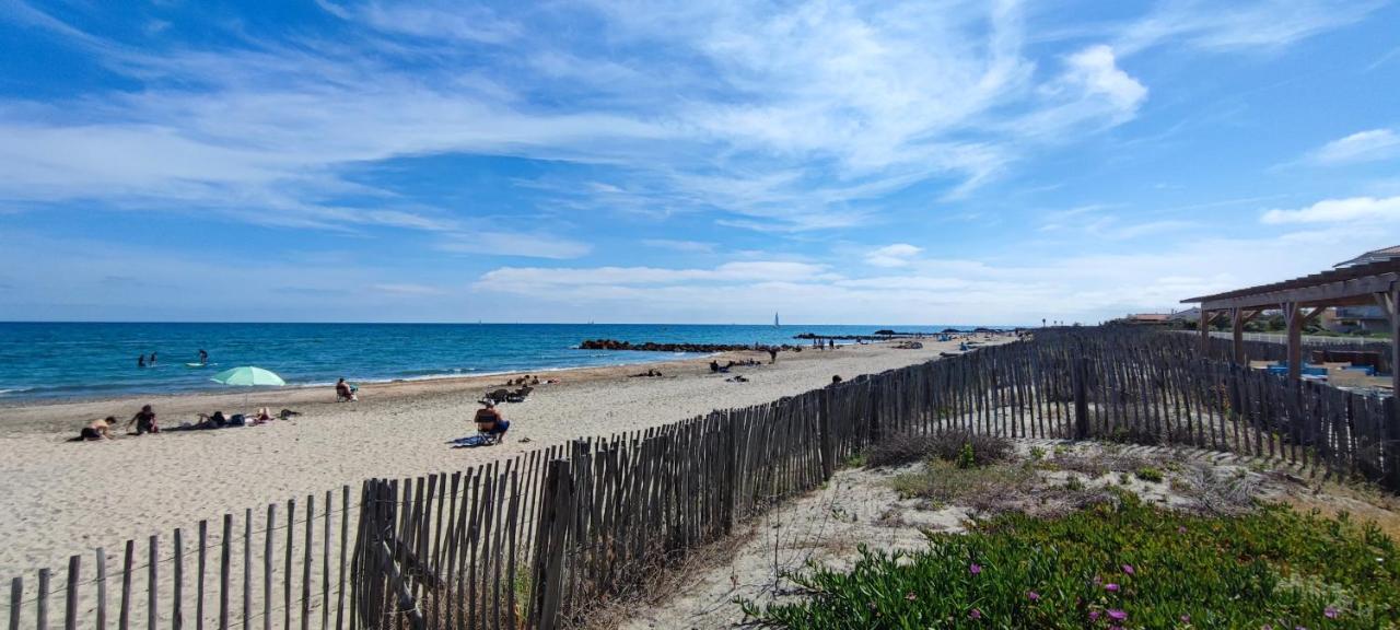 La Perle Bleue, 100 M De La Plage, Parking, Wifi Frontignan Buitenkant foto