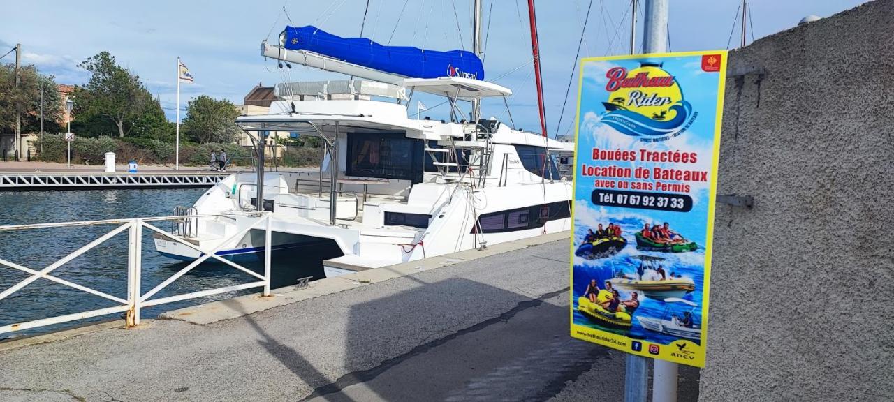 La Perle Bleue, 100 M De La Plage, Parking, Wifi Frontignan Buitenkant foto