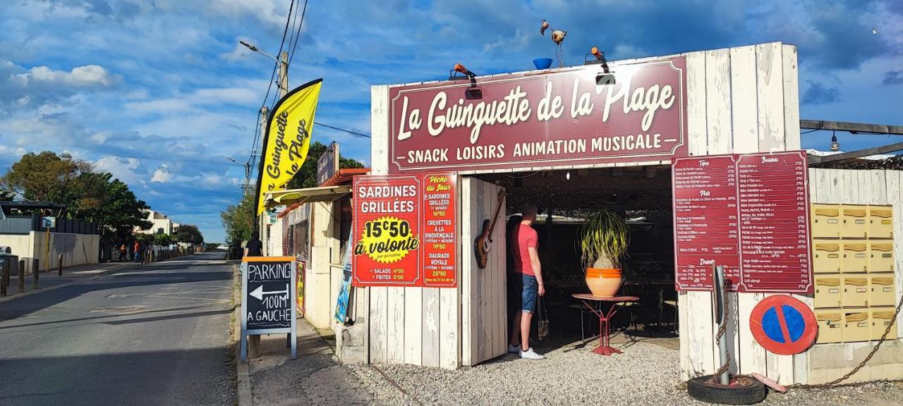 La Perle Bleue, 100 M De La Plage, Parking, Wifi Frontignan Buitenkant foto